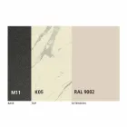 Tavolo da Pranzo Allungabile a 180 cm in Ceramica Made in Italy - Pitagora Viadurini