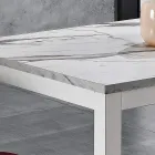 Tavolo da Pranzo Allungabile a 180 cm in Metallo Made in Italy - Beatrise Viadurini