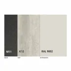 Tavolo da Pranzo Allungabile a 298 cm in Metallo e Piano in Ceramica - Anaconda Viadurini