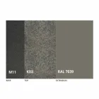 Tavolo da Pranzo Allungabile a 298 cm in Metallo e Piano in Ceramica - Anaconda Viadurini