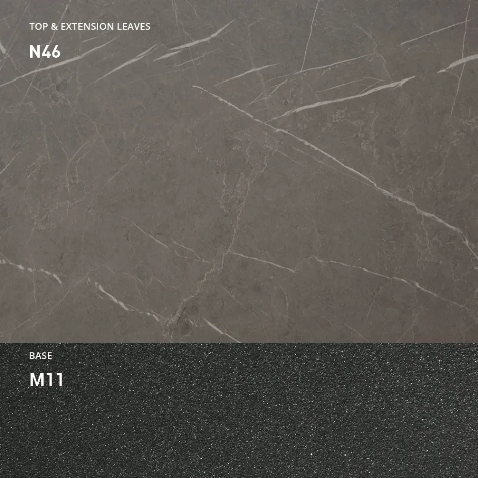 Tavolo da Pranzo Allungabile a 298 cm in Nobilitato Made in Italy - Fedemo Viadurini