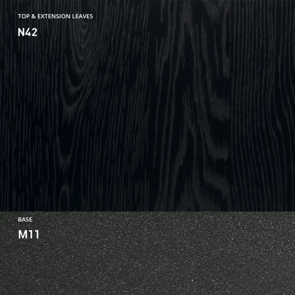 Tavolo da Pranzo Allungabile a 298 cm in Nobilitato Made in Italy - Fedemo Viadurini