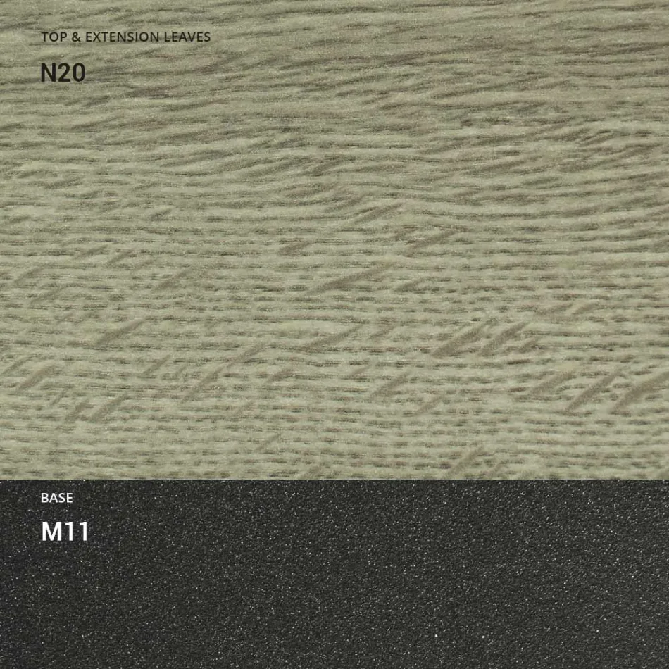 Tavolo da Pranzo Allungabile a 298 cm in Nobilitato Made in Italy - Fedemo Viadurini