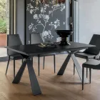 Tavolo da Pranzo Allungabile a 298 cm in Nobilitato Made in Italy - Fedemo Viadurini