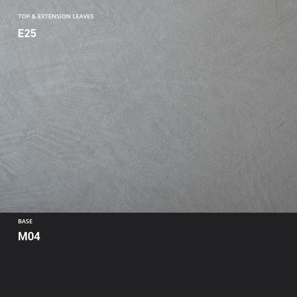 Tavolo da Pranzo Allungabile a 310 cm in Metallo Made in Italy - Euclide Viadurini