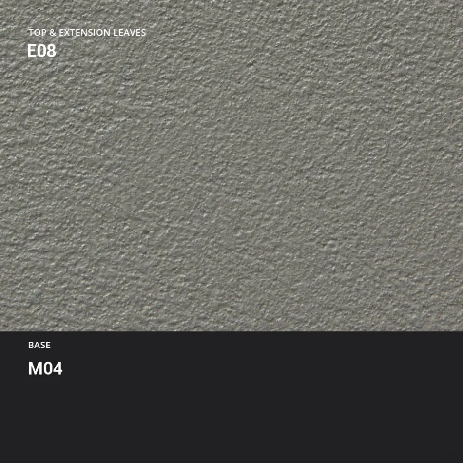 Tavolo da Pranzo Allungabile a 310 cm in Metallo Made in Italy - Euclide Viadurini