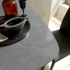 Tavolo da Pranzo Allungabile Fino a 170 cm in Ceramica Made in Italy - Tremiti Viadurini