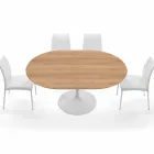 Tavolo da Pranzo Allungabile Fino a 170 cm in Laminato Made in Italy - Dollars Viadurini