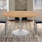 Tavolo da Pranzo Allungabile Fino a 170 cm in Legno Made in Italy - Dollars Viadurini