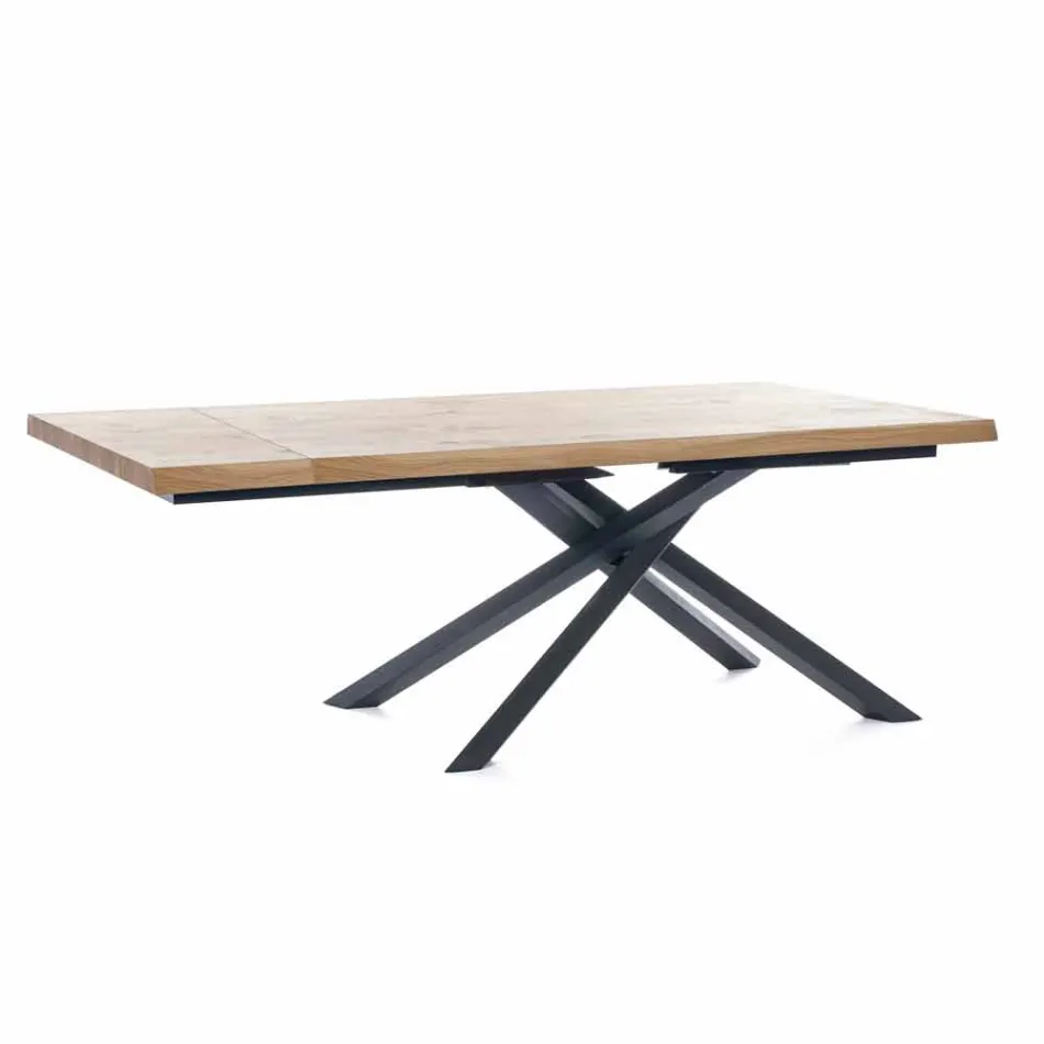 Tavolo da Pranzo Allungabile Fino a 240 cm in Legno Made in Italy - Xino Viadurini