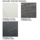 Tavolo da Pranzo Allungabile Fino a 278 cm in Laminam Made in Italy - Settimmio Viadurini