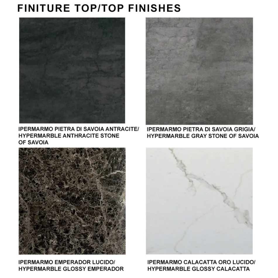 Tavolo da Pranzo Allungabile Fino a 278 cm in Laminam Made in Italy - Settimmio Viadurini