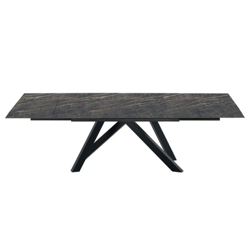 Tavolo da Pranzo Allungabile Fino a 278 cm in Laminam Made in Italy - Settimmio Viadurini