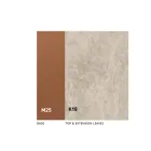 Tavolo da Pranzo Allungabile fino a 280 o 298 cm Ceramica Metallo - Revia Viadurini