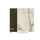 Tavolo da Pranzo Allungabile fino a 280 o 298 cm Piano Ceramica - Nomia Viadurini