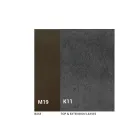 Tavolo da Pranzo Allungabile fino a 280 o 298 cm Piano Ceramica - Nomia Viadurini