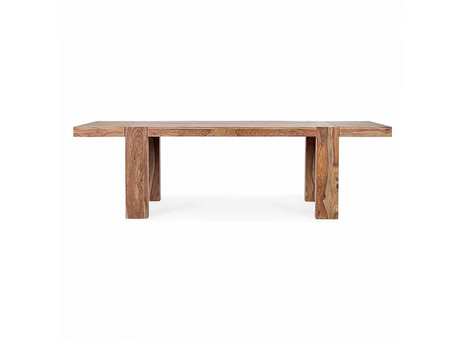 Tavolo da Pranzo Allungabile Fino a 295 cm in Legno Homemotion - Bruce Viadurini