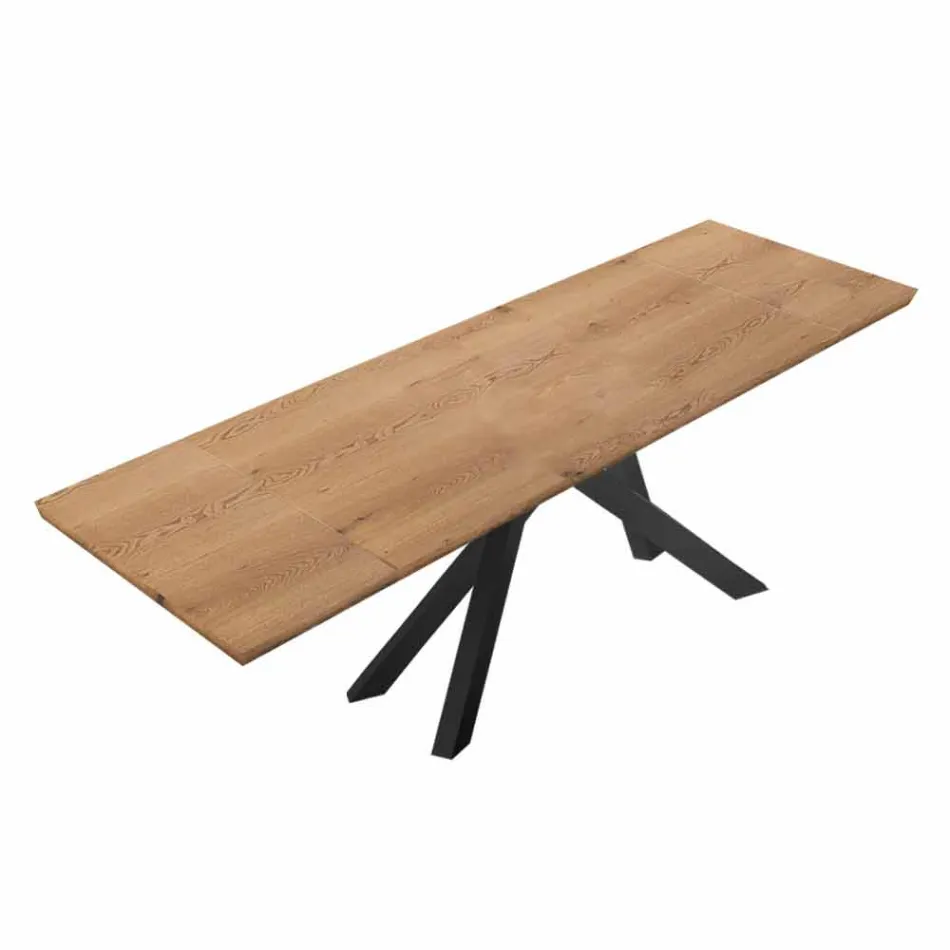 Tavolo da Pranzo Allungabile Fino a 300 cm in Laminato Made in Italy - Settimmio Viadurini
