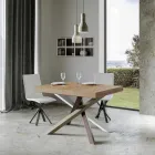 Tavolo da Pranzo Allungabile Fino a 440 cm di Design Made in Italy - Rally Viadurini