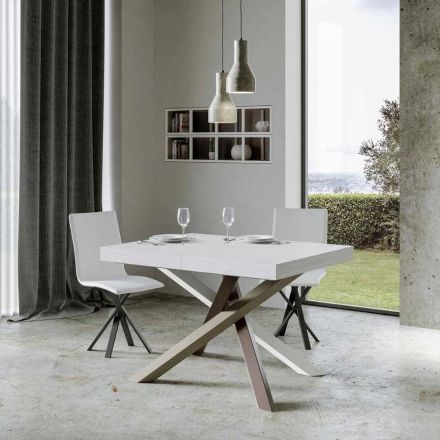 Tavolo da Pranzo Allungabile Fino a 440 cm di Design Made in Italy - Rally Viadurini