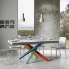 Tavolo da Pranzo Allungabile Fino a 440 cm Piano in Legno Made in Italy - Boan Viadurini