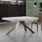 Tavolo da Pranzo Allungabile fino a 450cm in Laminato Made in Italy – Salentino Viadurini