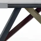 Tavolo da Pranzo Allungabile fino a 450cm in Laminato Made in Italy – Salentino Viadurini