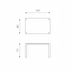 Tavolo da pranzo allungabile in legno di rovere Fedro, made in Italy Viadurini