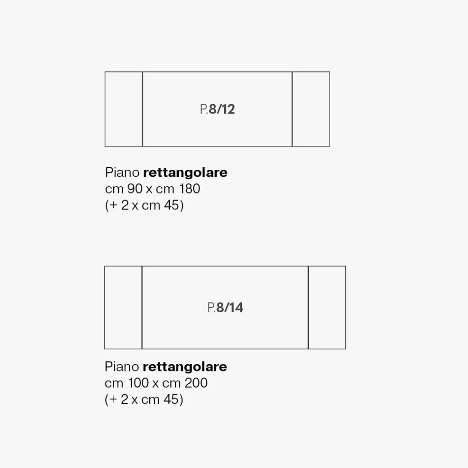 Tavolo da Pranzo Allungabile in Metallo e Vetroceramica Made in Italy - Circe Viadurini