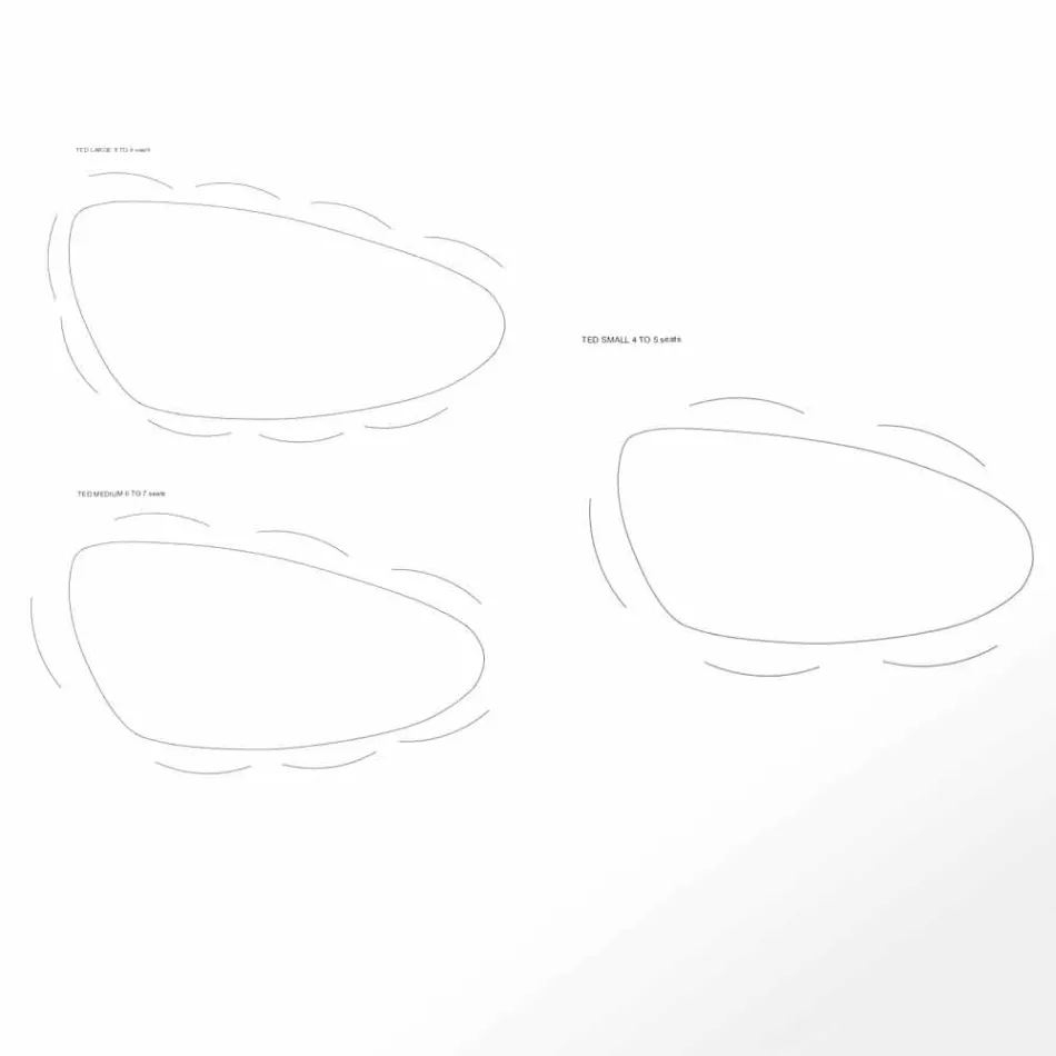 Tavolo da Pranzo Artigianale in Hpl e Mogano Massello Made in Italy - Quercia Viadurini