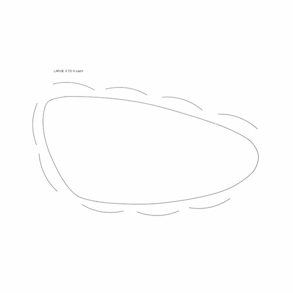 Tavolo da Pranzo Artigianale in Legno Massello di Noce Made in Italy - Nocino Viadurini