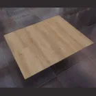 Tavolo da Pranzo che si Allunga e si Allarga in Nobilitato e Metallo - Devendra Viadurini