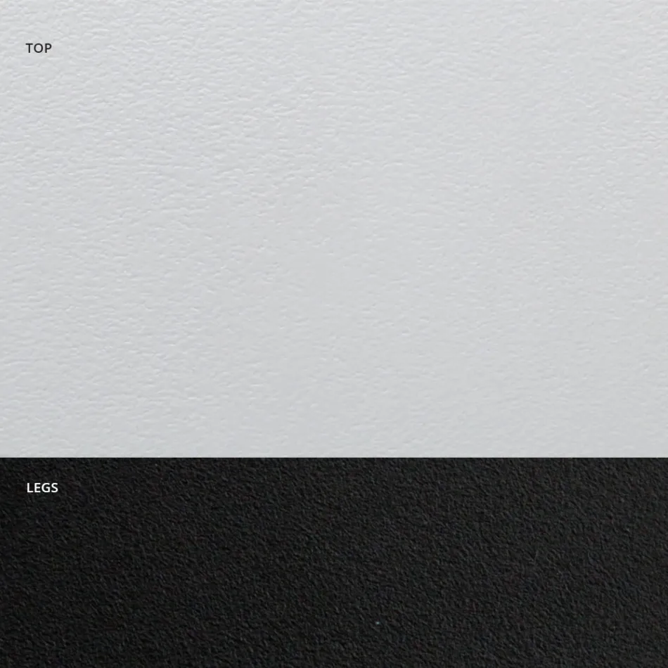 Tavolo da Pranzo con Piano a Botte in Laminato HPL Made in Italy - Grotta Viadurini