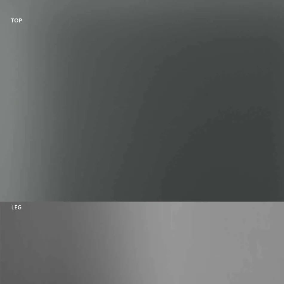 Tavolo da Pranzo con Piano in Vetro Fumè e Base Metallo 4 Dimensioni - Speck Viadurini