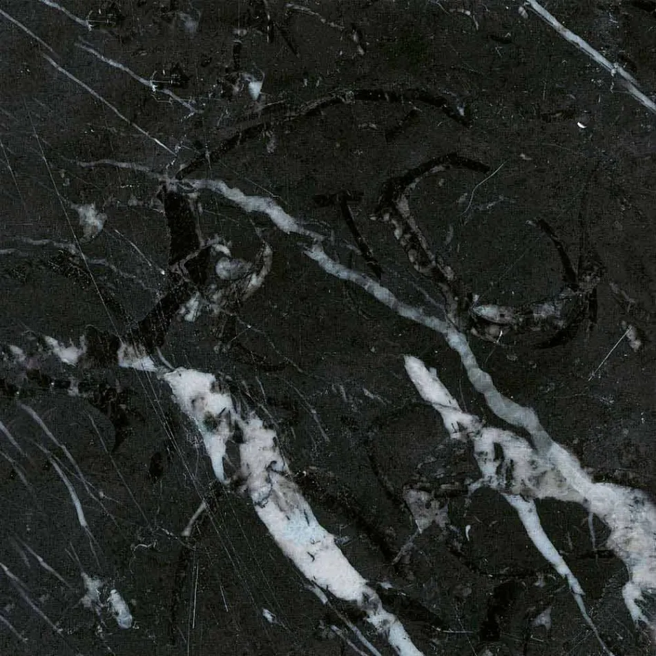 Tavolo da Pranzo con Piano Ovale in Marmo Realizzato in Italia - Superbo Viadurini