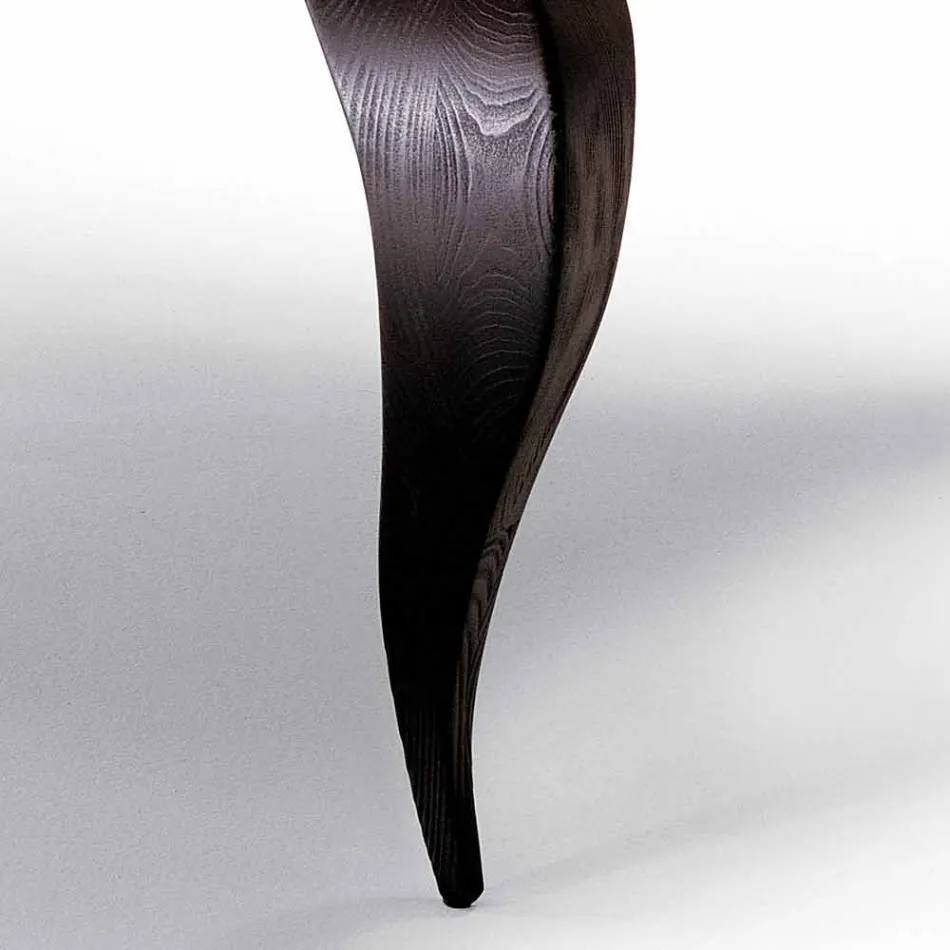 Tavolo da pranzo design di lusso in legno massello,made in Italy, Filo Viadurini