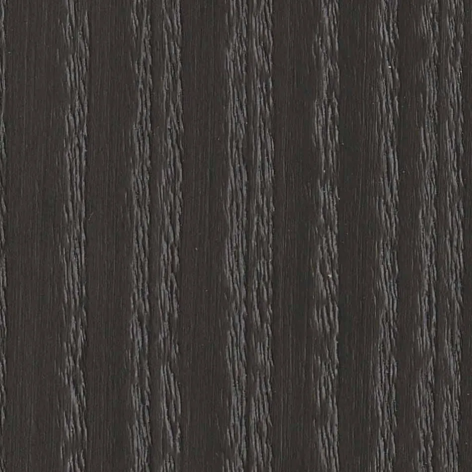 Tavolo da Pranzo di Design in Vetro Fumè e Frassino Oliato Made in Italy - Croma Viadurini