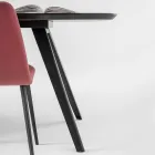 Tavolo da Pranzo di Qualità con Piano in Legno di Frassino Made in Italy - Ulma Viadurini