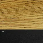 Tavolo da Pranzo Impiallacciato con Base in Acciaio Made in Italy - Dalmata Viadurini