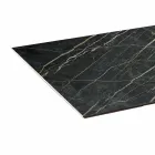 Tavolo da Pranzo in Ceramica e Base in Vetro Extrachiaro Made in Italy – Random Viadurini