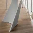 Tavolo da Pranzo in Fenix e Metallo Verniciato Realizzato in Italia - Dotto Viadurini