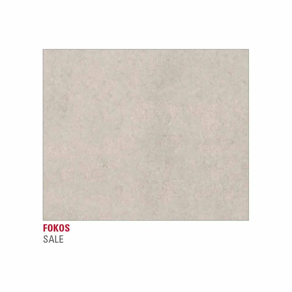 Tavolo da Pranzo in Laminam e Metallo Verniciato Realizzato in Italia - Efisto Viadurini