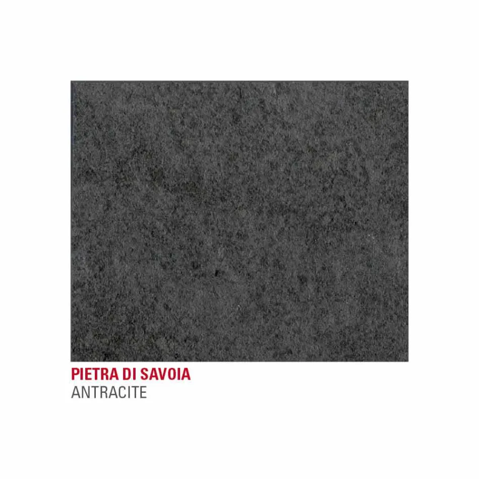 Tavolo da Pranzo in Laminam e Metallo Verniciato Realizzato in Italia - Efisto Viadurini