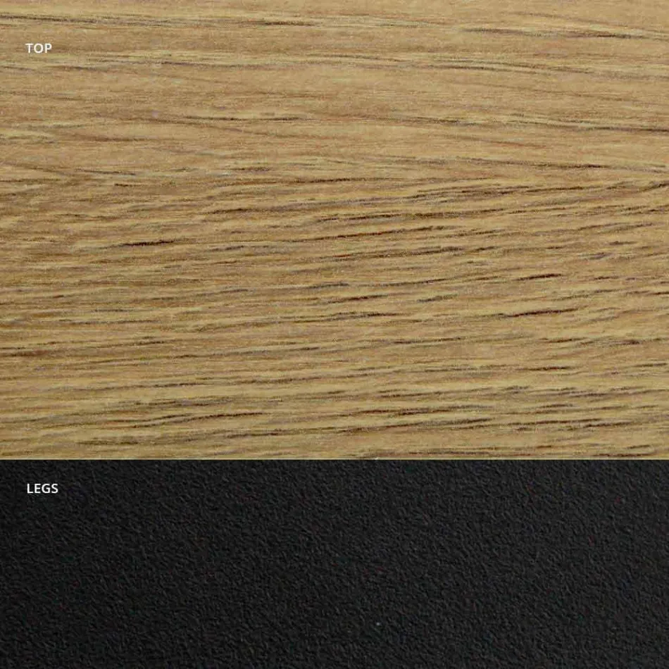 Tavolo da Pranzo in Laminato HPL e Acciaio Made in Italy Alta Qualità - Dalmata Viadurini