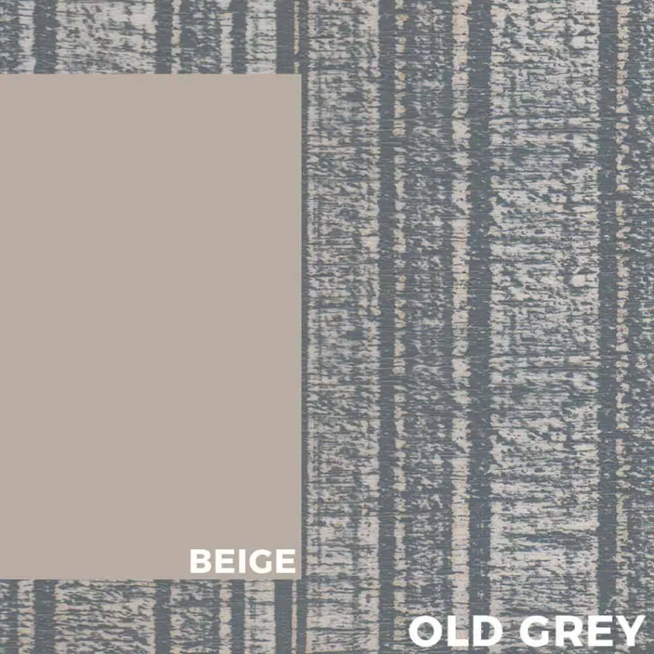 Tavolo da Pranzo in Legno e Alluminio da Esterno di Design Moderno - Gange Viadurini