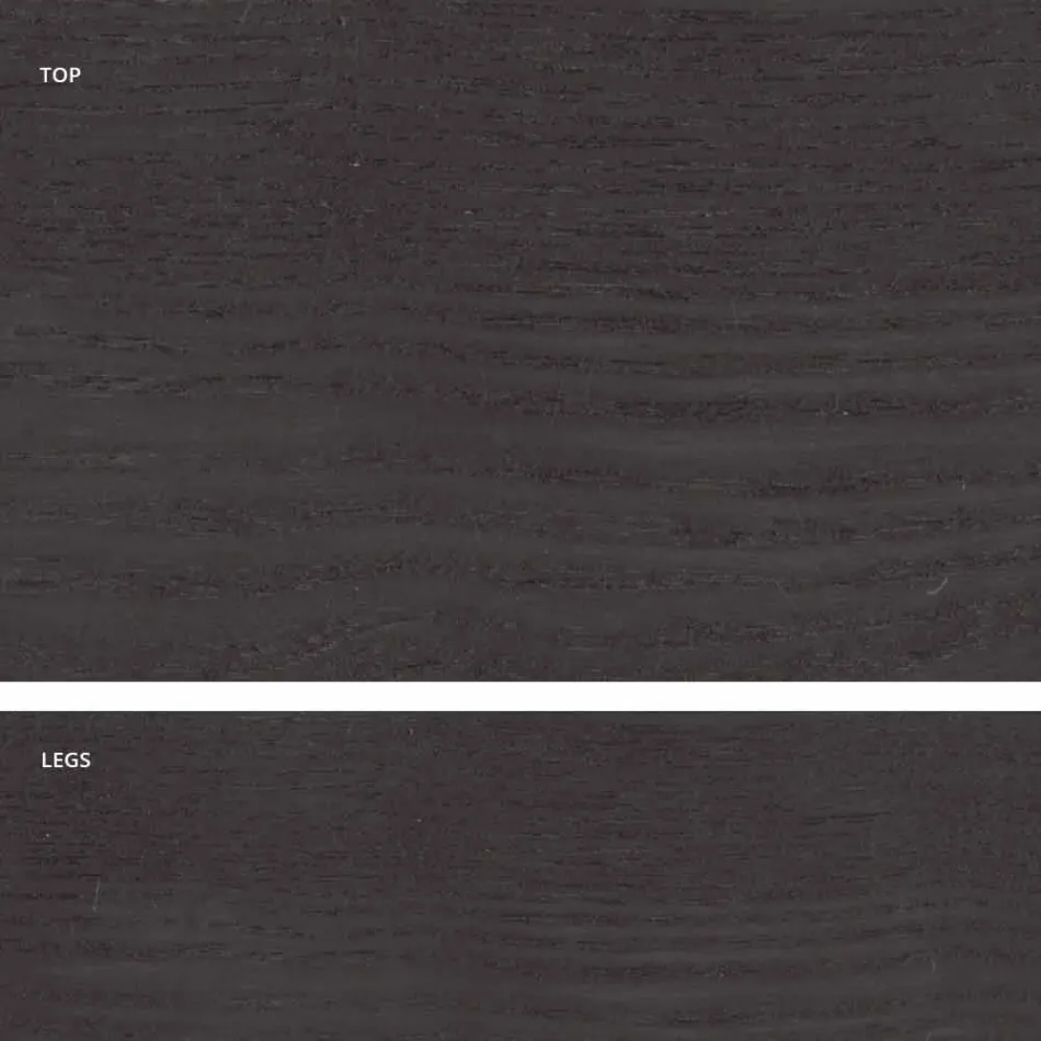 Tavolo da pranzo in legno Mdf di design made in Italy, Egisto Viadurini