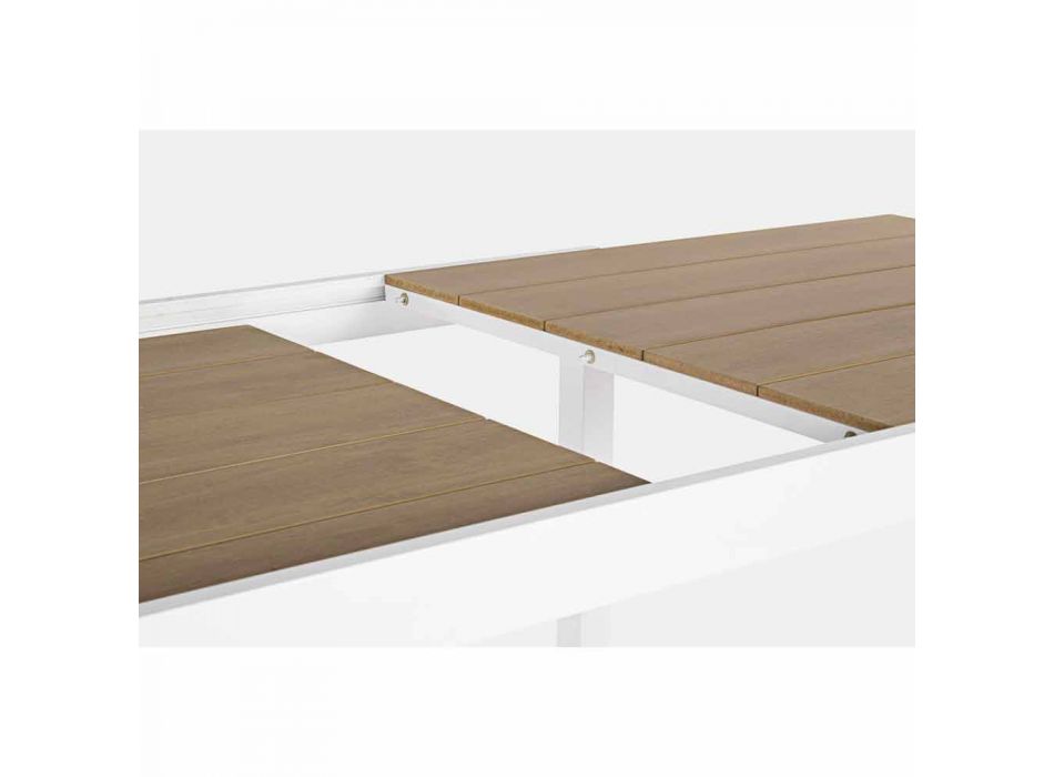 Tavolo da Pranzo per Esterno con Piano Allungabile Fino a 300 cm - Duffle Viadurini