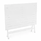 Tavolo da Pranzo per Esterno in Alluminio con Struttura Pieghevole - Hunt Viadurini