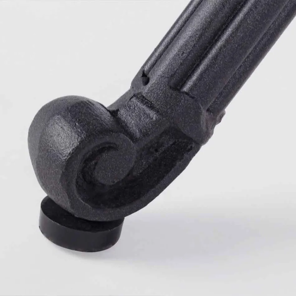 Tavolo da Pranzo per Esterno in Alluminio Verniciato Bianco o Antracite - Quick Viadurini