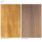 Tavolo da Pranzo per Giardino in Legno Iroko e Grès Made in Italy - Bresson Viadurini